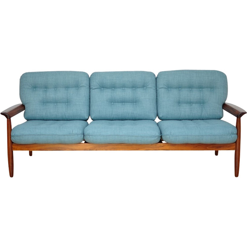 Danish Mid Century 3 Seat Sofa - 1960s