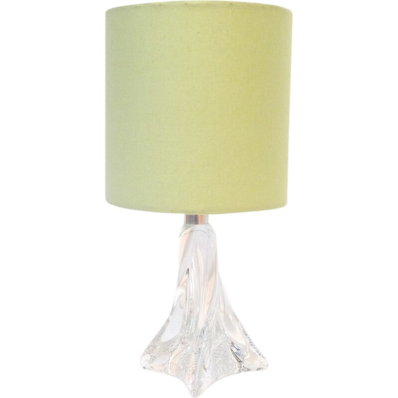 Retro chic mid-century crystal lamp - 1940s