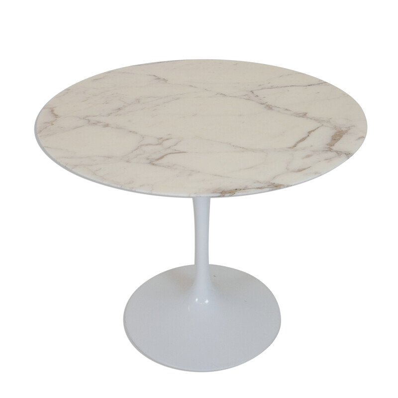 Tulip dining table in marble by Eero Saarinen for Knoll International - 1970s