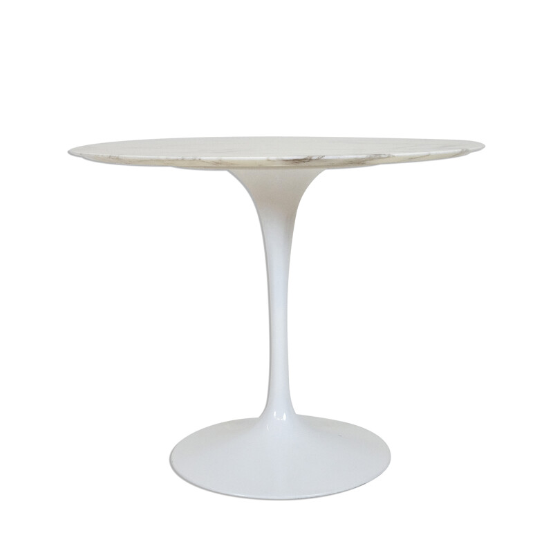 Tulip dining table in marble by Eero Saarinen for Knoll International - 1970s