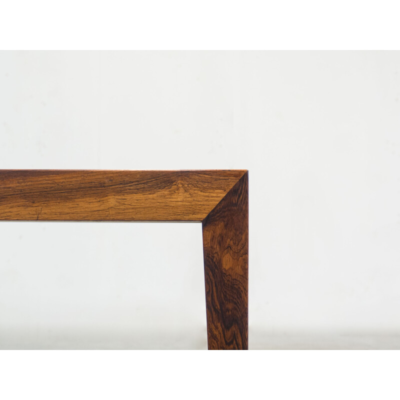 Rosewood coffee table by Severin Hansen Jr. for Haslev Møbelsnedkeri - 1950s