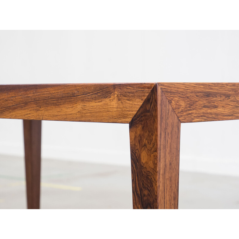 Rosewood coffee table by Severin Hansen Jr. for Haslev Møbelsnedkeri - 1950s