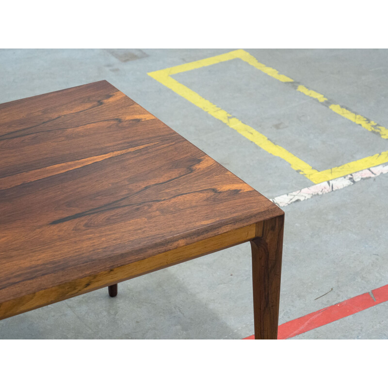 Rosewood coffee table by Johannes Andersen for CFC Silkeborg - 1950s