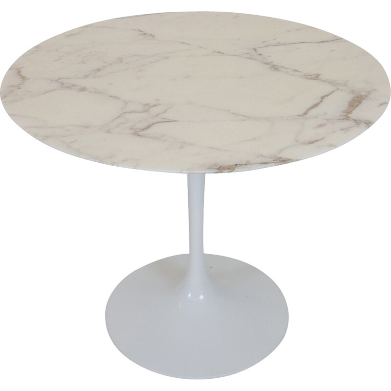 Tulip dining table in marble by Eero Saarinen for Knoll International - 1970s