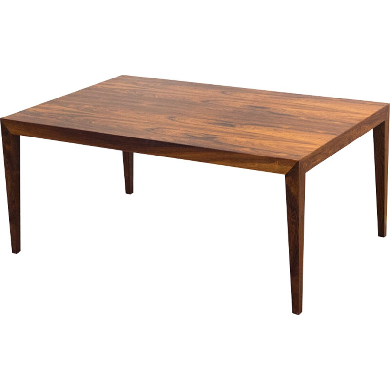 Table basse en palissandre par Severin Hansen Jr. pour Haslev Møbelsnedkeri - 1950