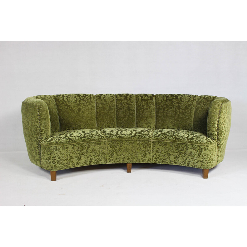 Danish Mid-Century Modern Banana Sofa - 1950s