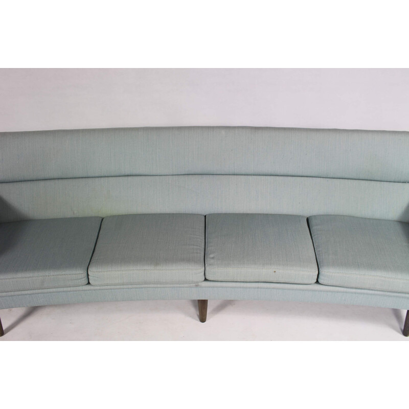 Curved Mid-Century Sofa by Kurt Østervig - 1960s