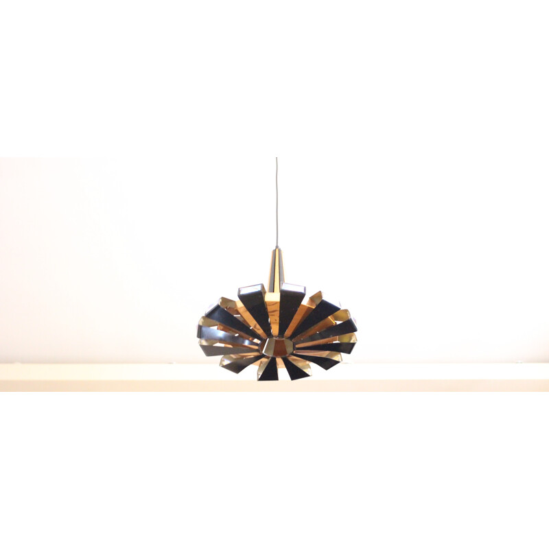 Mid-century Danish Pendant lamp by Werner Schou for Coronell Elektro - 1970s