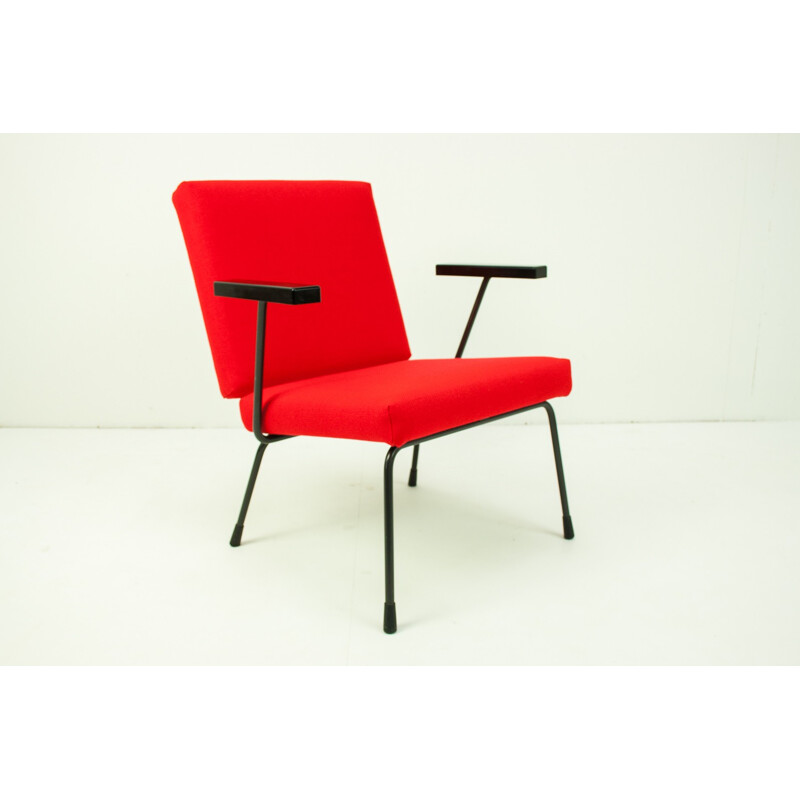 Vintage armchair by Wim Rietveld for Gispen - 1950s