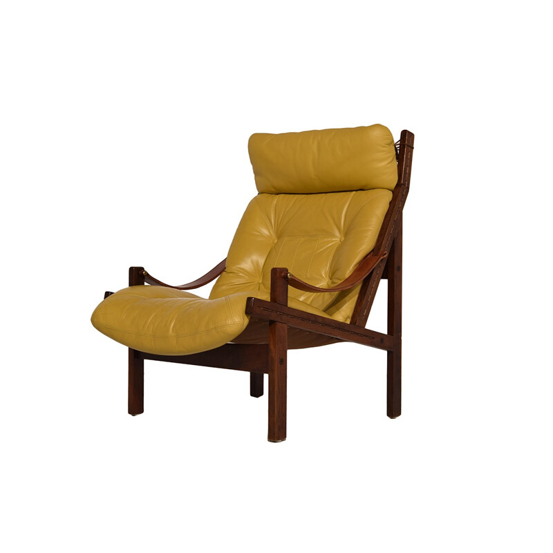 Hunter armchair by Torbjorn Afdal for Bruksbo - 1960s