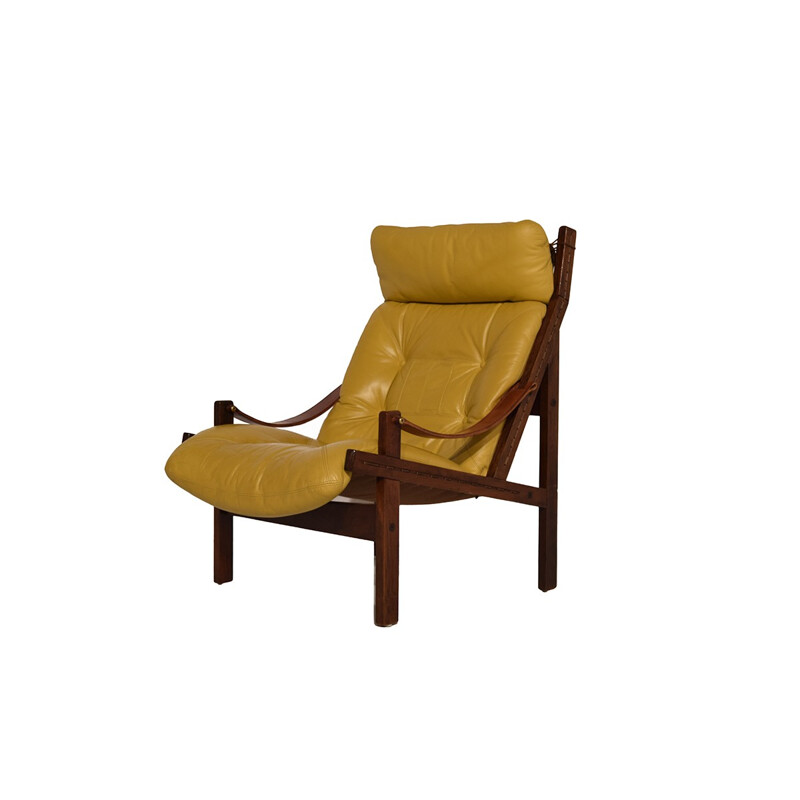 Hunter armchair by Torbjorn Afdal for Bruksbo - 1960s