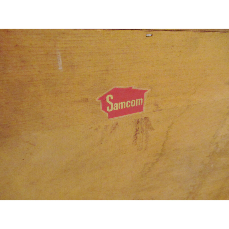 Scandinavisch teakhouten dressoir van Finn Juhl voor Samcom - 1950