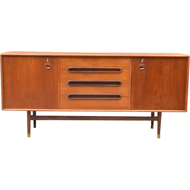 Scandinavian teak sideboard by Sven Andersen - 1960s