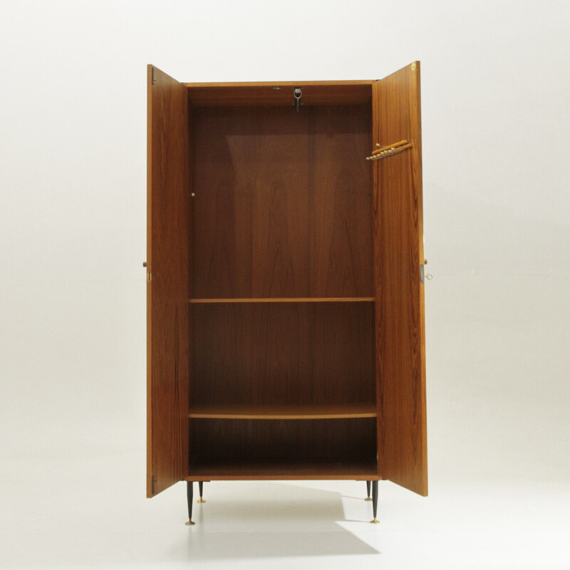 Teak wardrobe by AV Arredamenti Contemporanei - 1960s