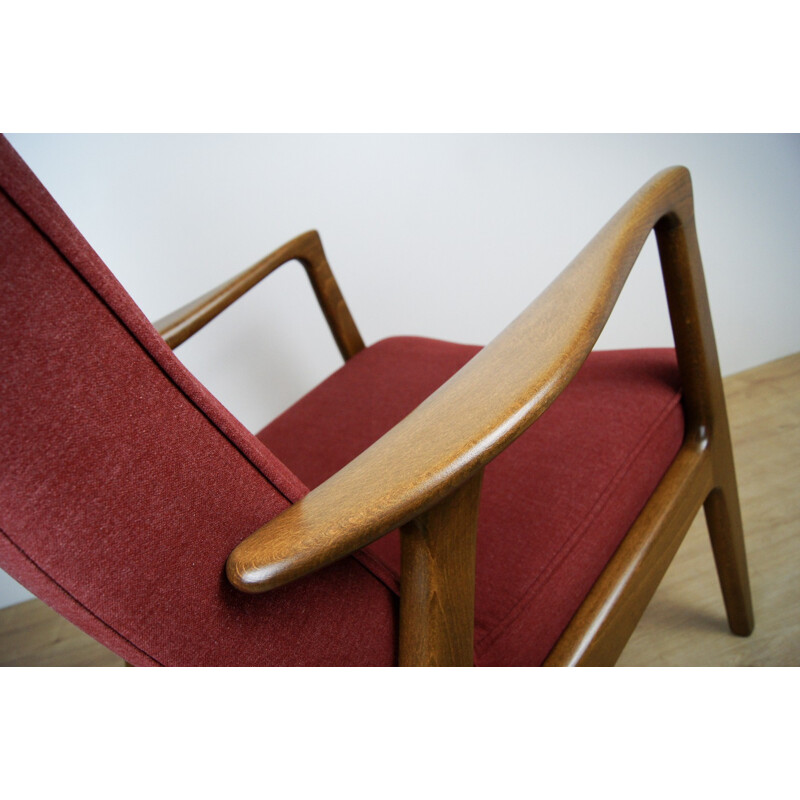 Vintage Swedish Armchair by I. Andersson for Bröderna Andersson - 1960s