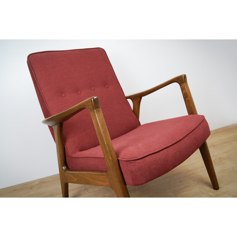 Vintage Swedish Armchair by I. Andersson for Bröderna Andersson - 1960s