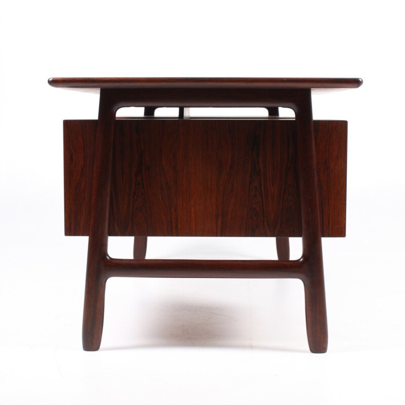 Bureau vintage en Palissandre par Omann Jun - 1950