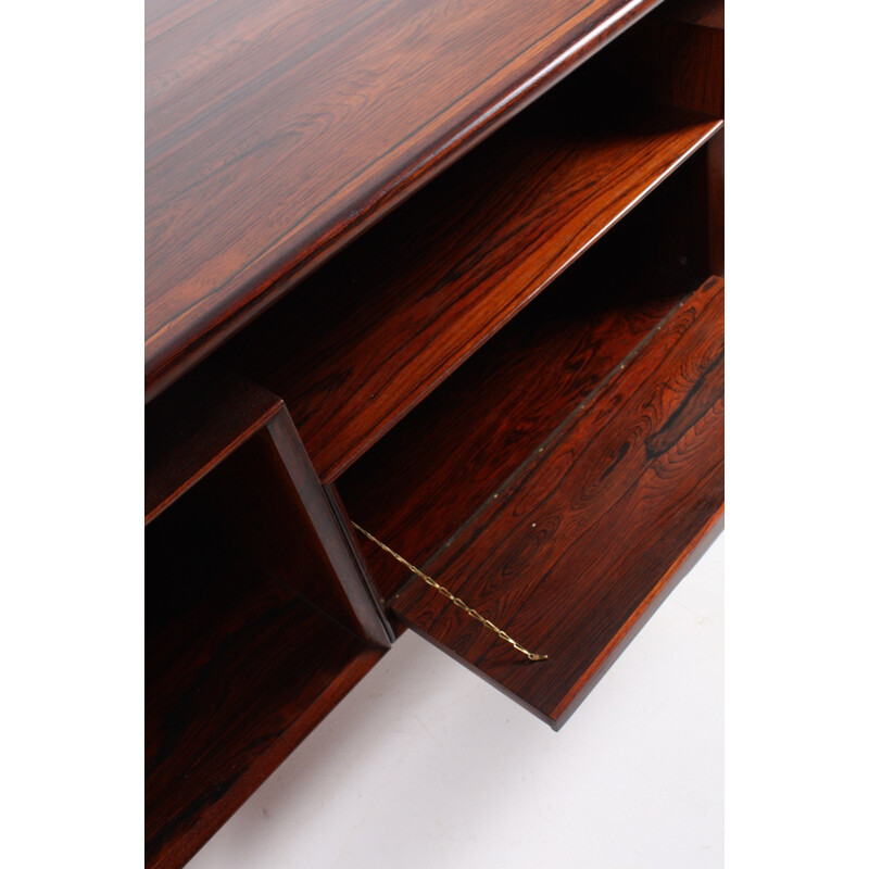 Vintage Rosewood Desk by Omann Jun - 1950s