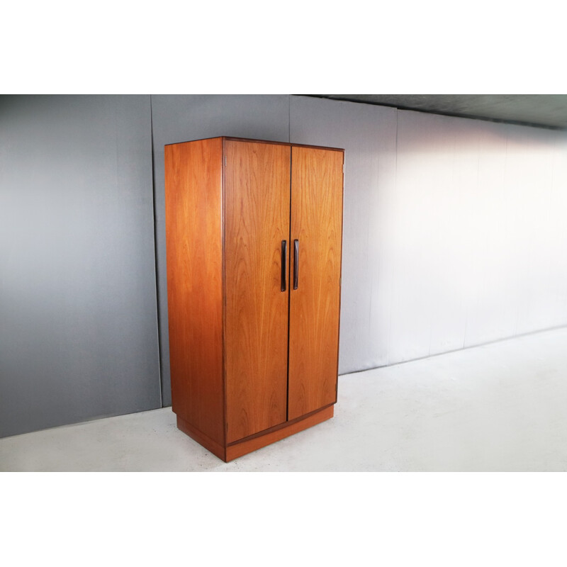 Vintage teak wardrobe by VB Wilkins for G Plan Fresco - 1970s