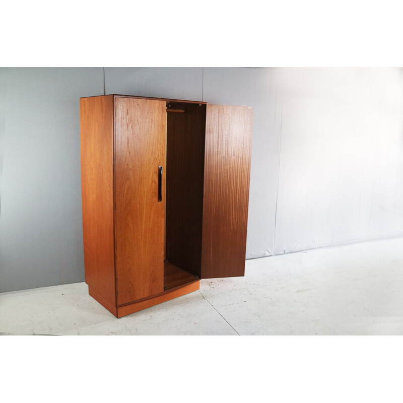 Vintage teak wardrobe by VB Wilkins for G Plan Fresco - 1970s