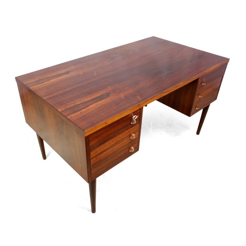 Vintage danish rosewood desk - 1960s