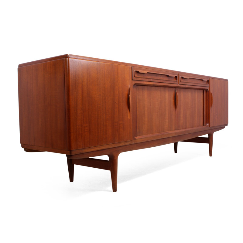 Vintage Danish teak sideboard - 1960s