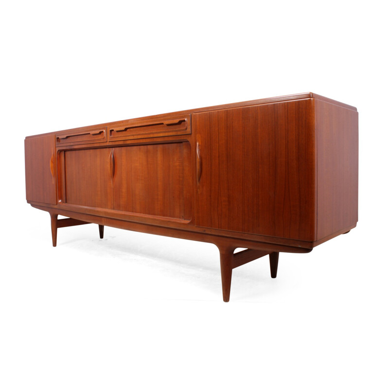 Vintage Danish teak sideboard - 1960s