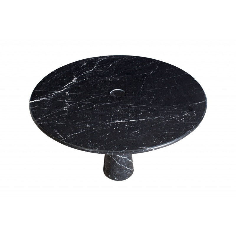 Eros round marble dining table by Angelo Mangiarotti - 1970s