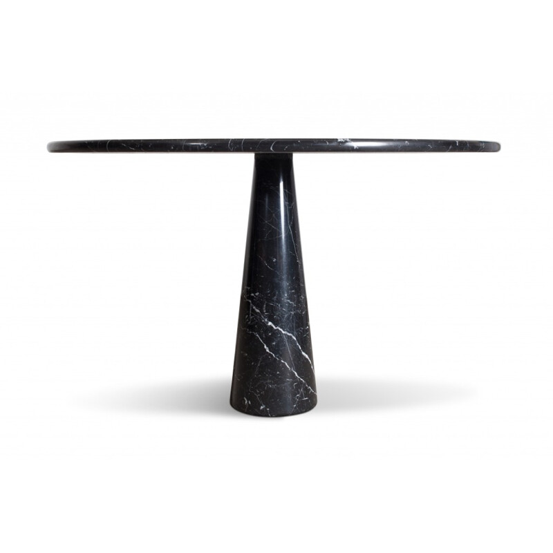 Eros round marble dining table by Angelo Mangiarotti - 1970s