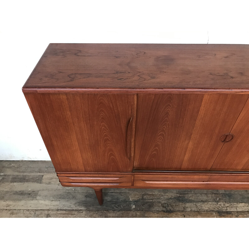 Vintage UM 14 sideboard by Johannes Andersen for Samcom - 1960s