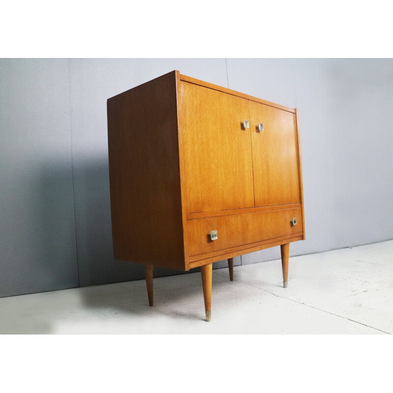 Small vintage sideboard in teak - 1970s