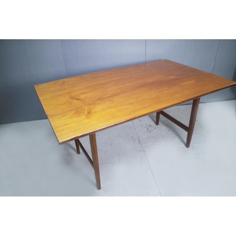 Table à repas vintage en bois - 1970
