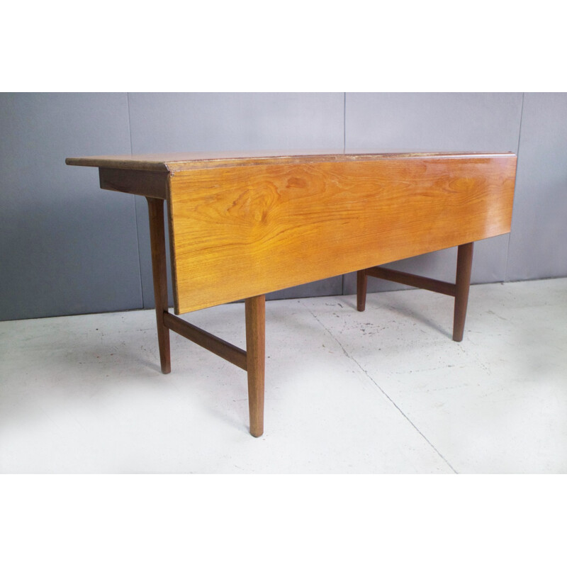 Vintage wood dining table - 1970s