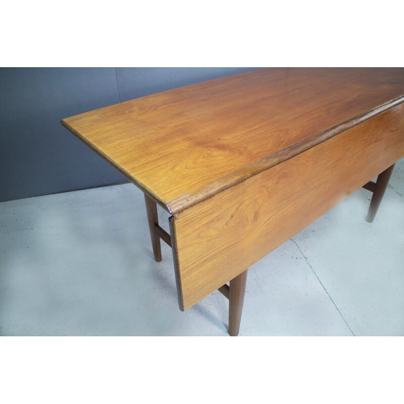 Vintage wood dining table - 1970s