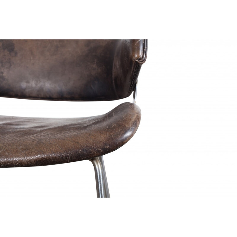 Patinated armchair by Geoffrey Harcourt for Artifort - 1960s