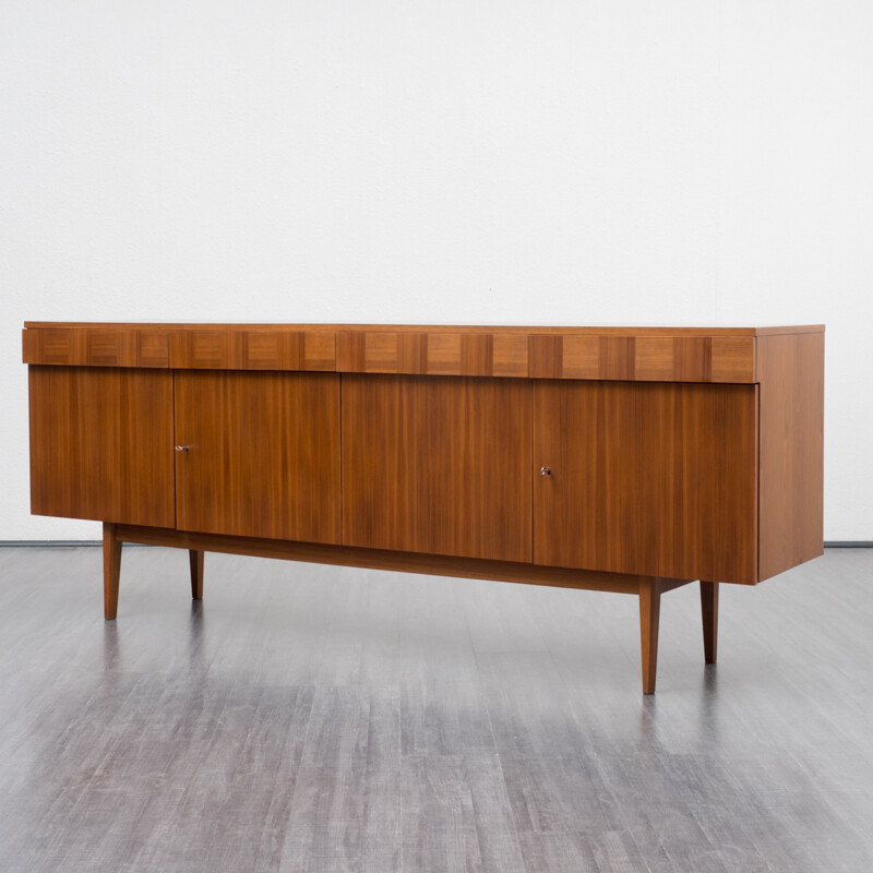 Walnut sideboard professionally restored - 1960s