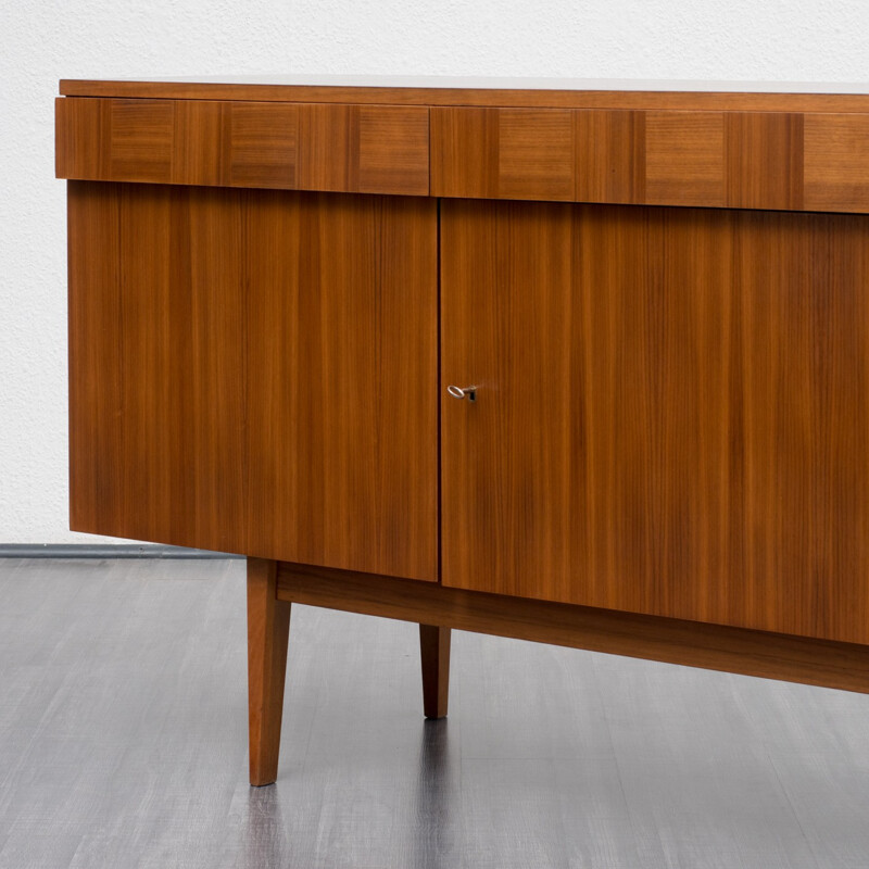 Walnut sideboard professionally restored - 1960s