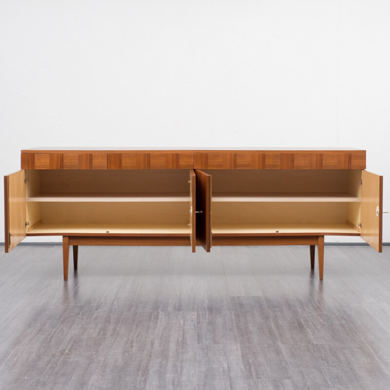 Walnut sideboard professionally restored - 1960s