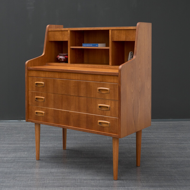 Scandinavian style teak desk - 1960s