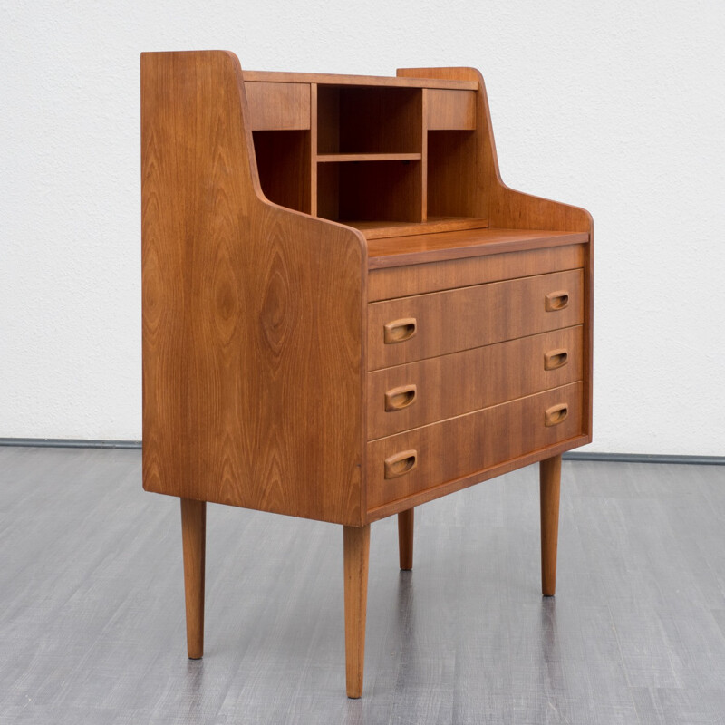 Scandinavian style teak desk - 1960s
