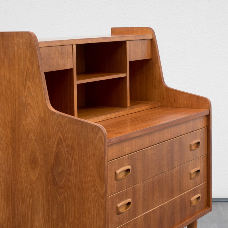 Scandinavian style teak desk - 1960s