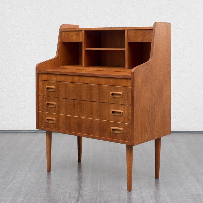 Scandinavian style teak desk - 1960s