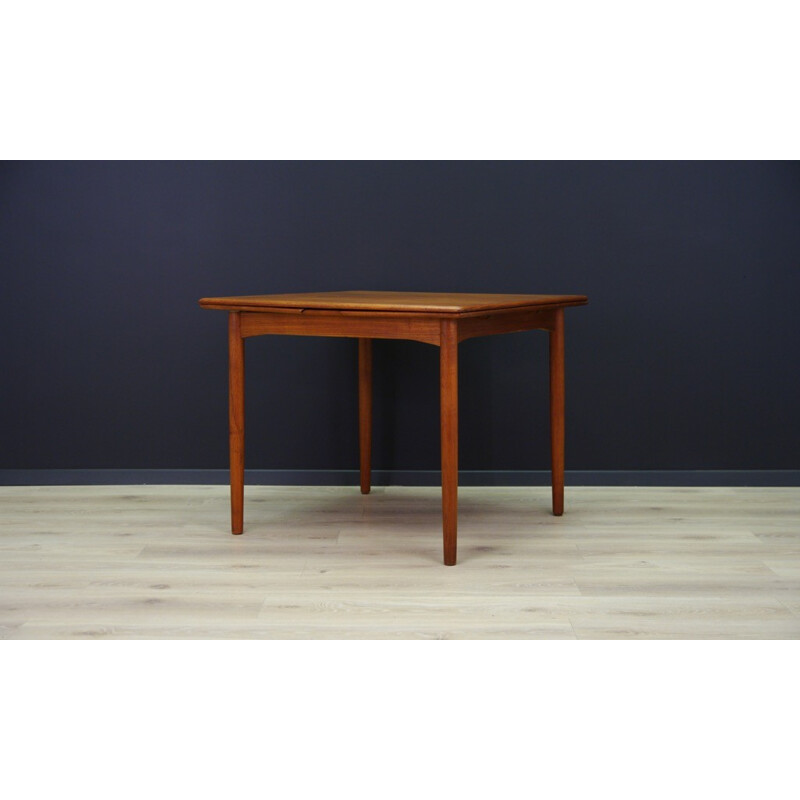 Table en teck retro vintage classique de H. Sigh & Sons - 1970