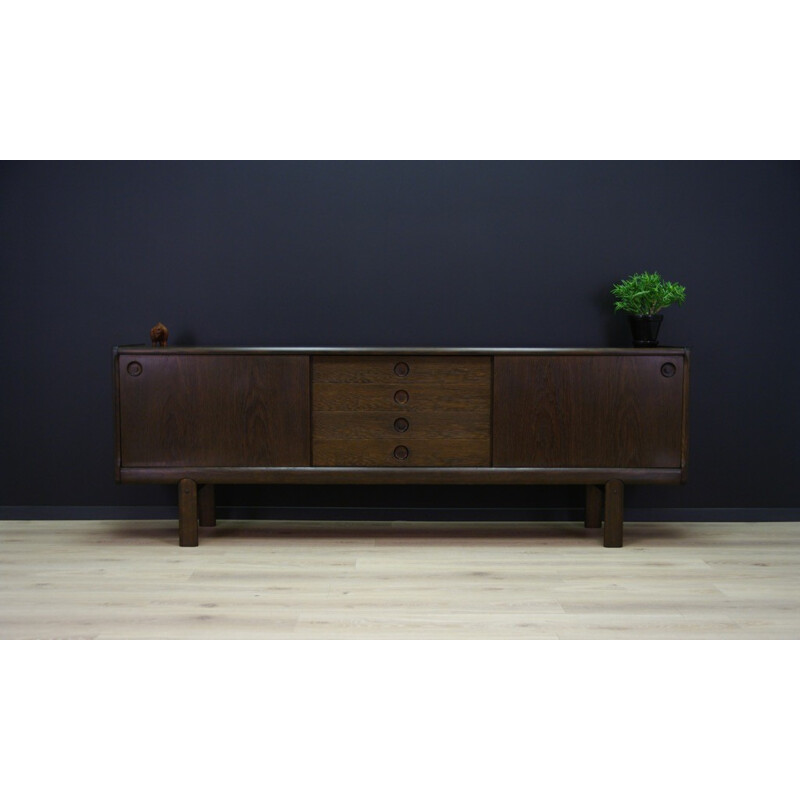 Enfilade bramin en chêne au design danois par H.W. Klein - 1970