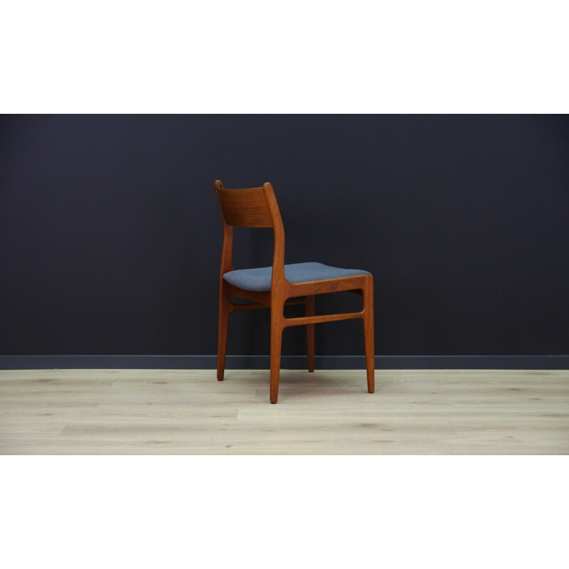 Retro vintage teak chairs for Funder-Schmidt & Madsen - 1960s