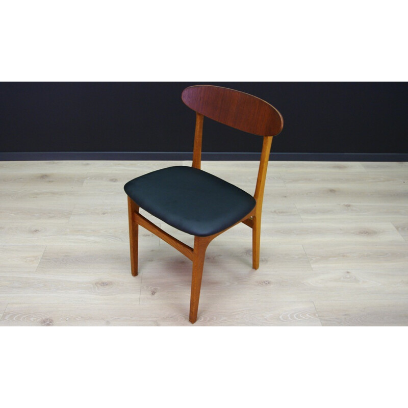 Chaises classiques retro vintage au design danois - 1960