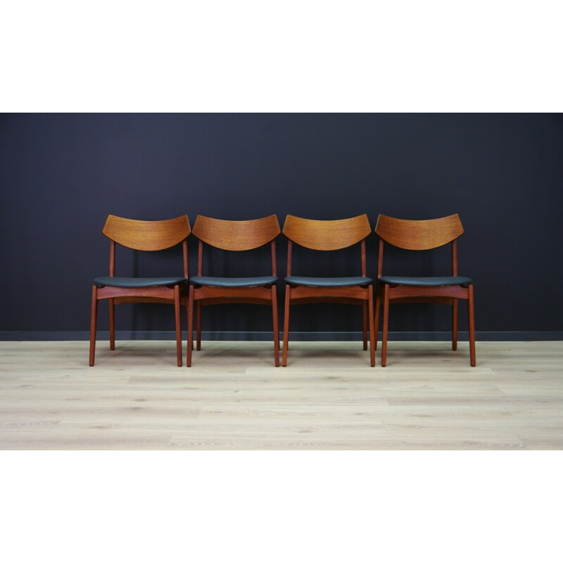 Vintage teak chair by Funder - Schmidt & Madsen - 1960s