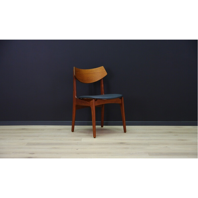 Vintage teak chair by Funder - Schmidt & Madsen - 1960s