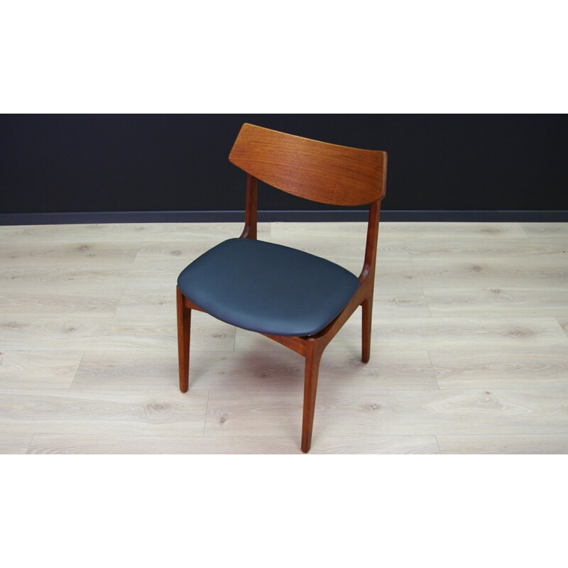 Chaises en teck vintage de Funder - Schmidt & Madsen - 1960