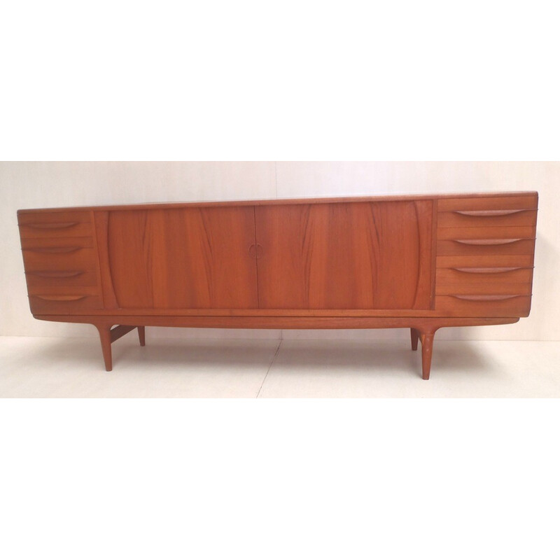 Vintage Um 15 highboard in teak by Andersen, 1960s